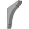 Ekena Millwork 1 3/4"W x 10"D x 10"H Large Olympic Wood Vintage Decor Bracket, Pebble Grey BKTWD01X10X10OLPG - alternate 1